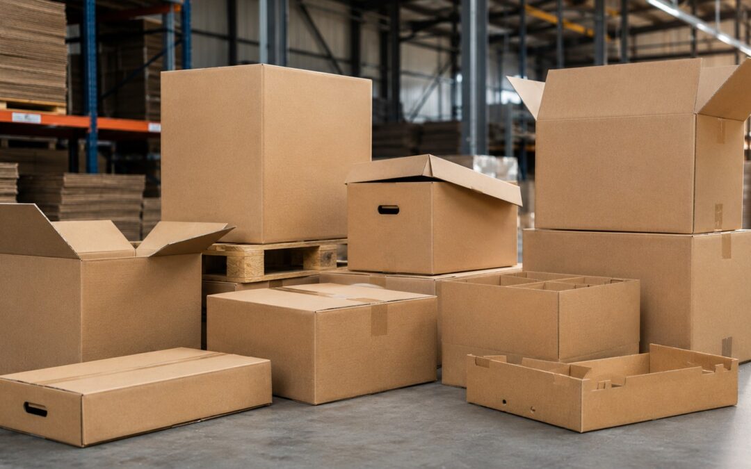 Tipos de cajas de cartón corrugado: ¿Cuál necesita realmente tu empresa?